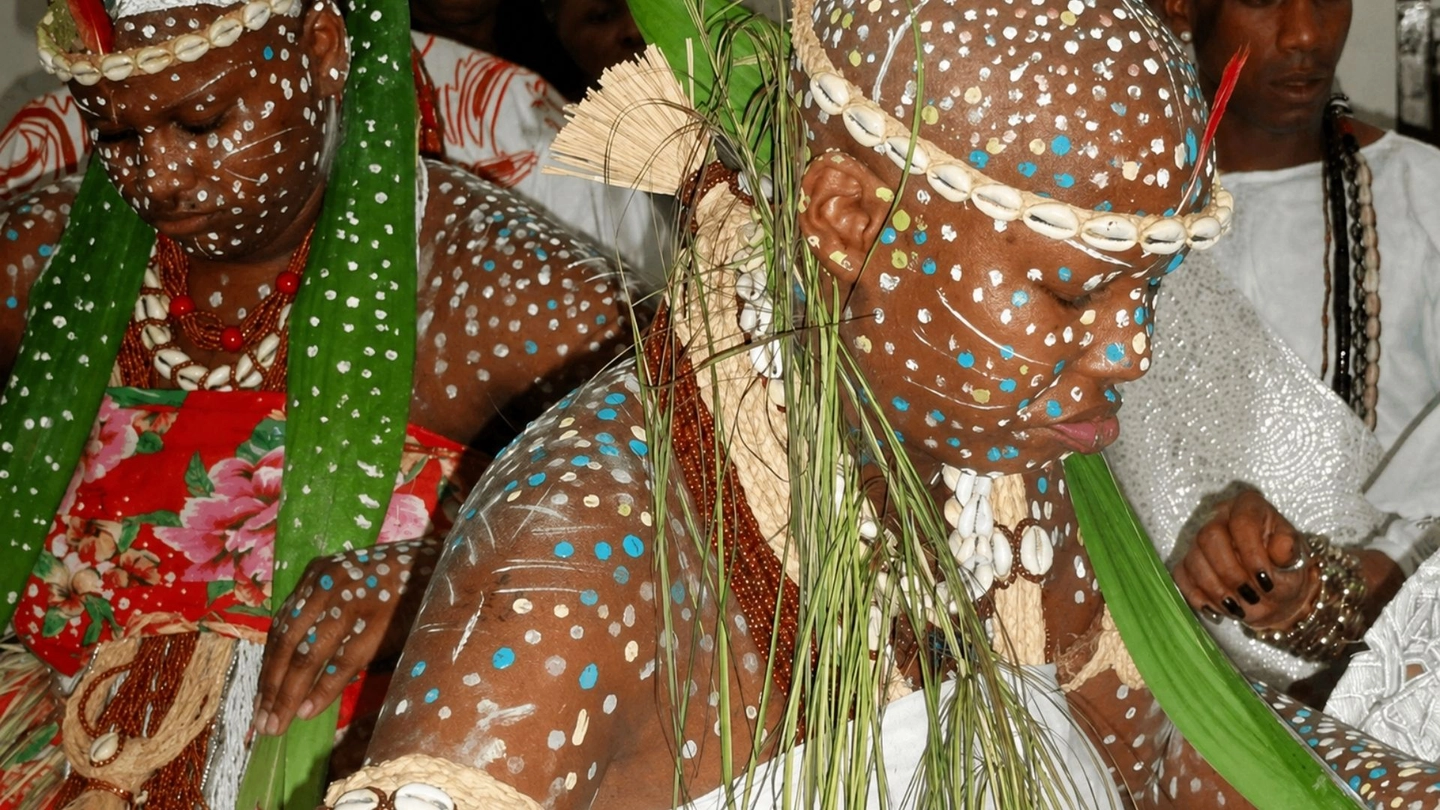 Cerimônia de candomblé em Salvador