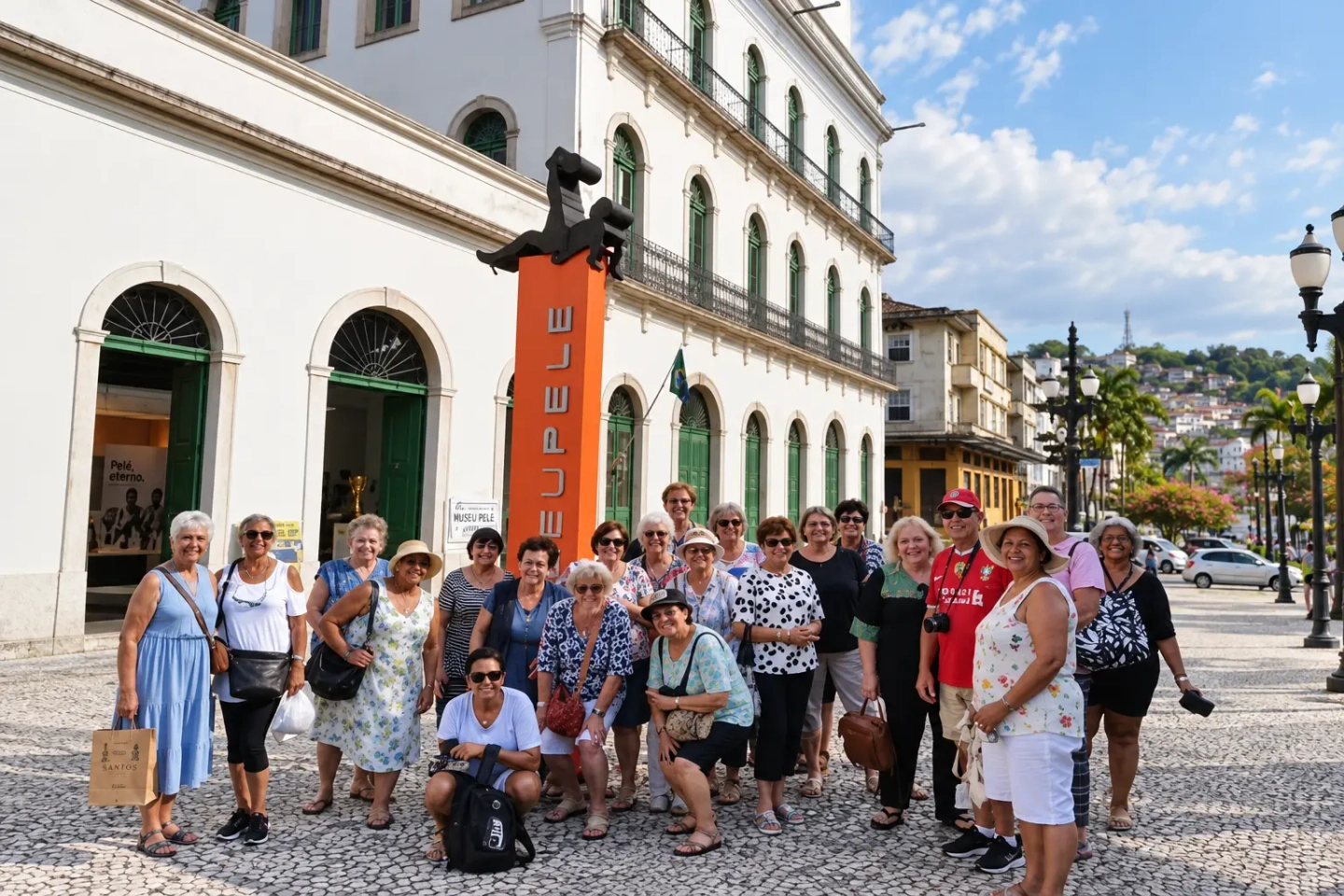 10-hour beach tour Santos: Shared Full-Day with Tickets & Lunch
